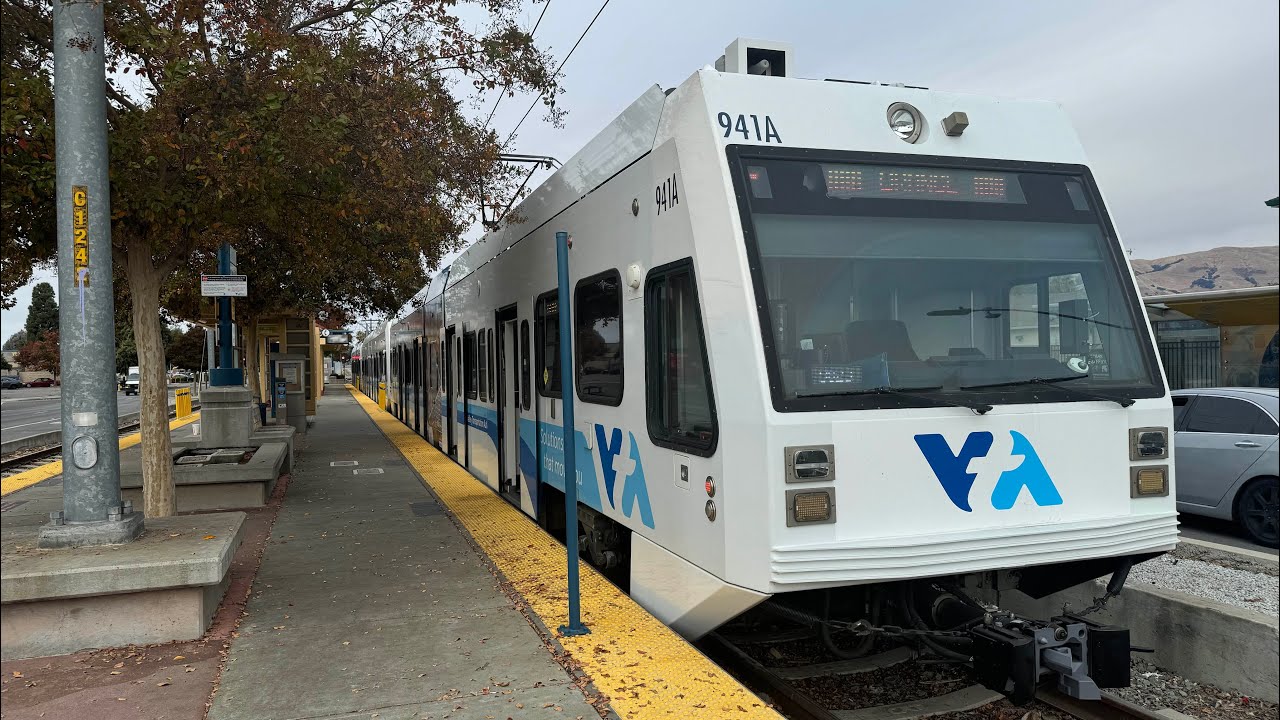 Valley Transit Agency (VTA) Full Ride - Alum Rock to Mountain View Station