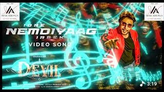 INIdre Nemdiyaag Irbek - Video Song | The Devil | Darshan | Prakash Veer | B Ajaneesh Loknath