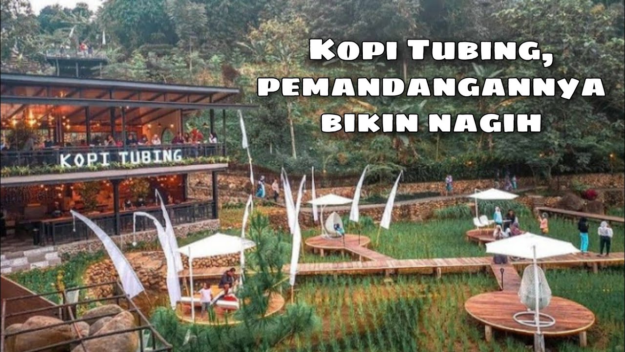Kopi Tubing Bogor Ngopi di Sawah Pemandangannya Bikin Nagih (Kopi Viral