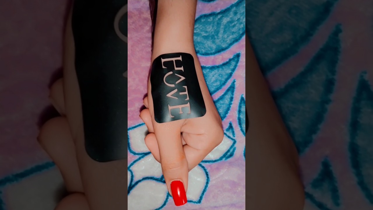 beautiful tattoo sticker design #shorts
