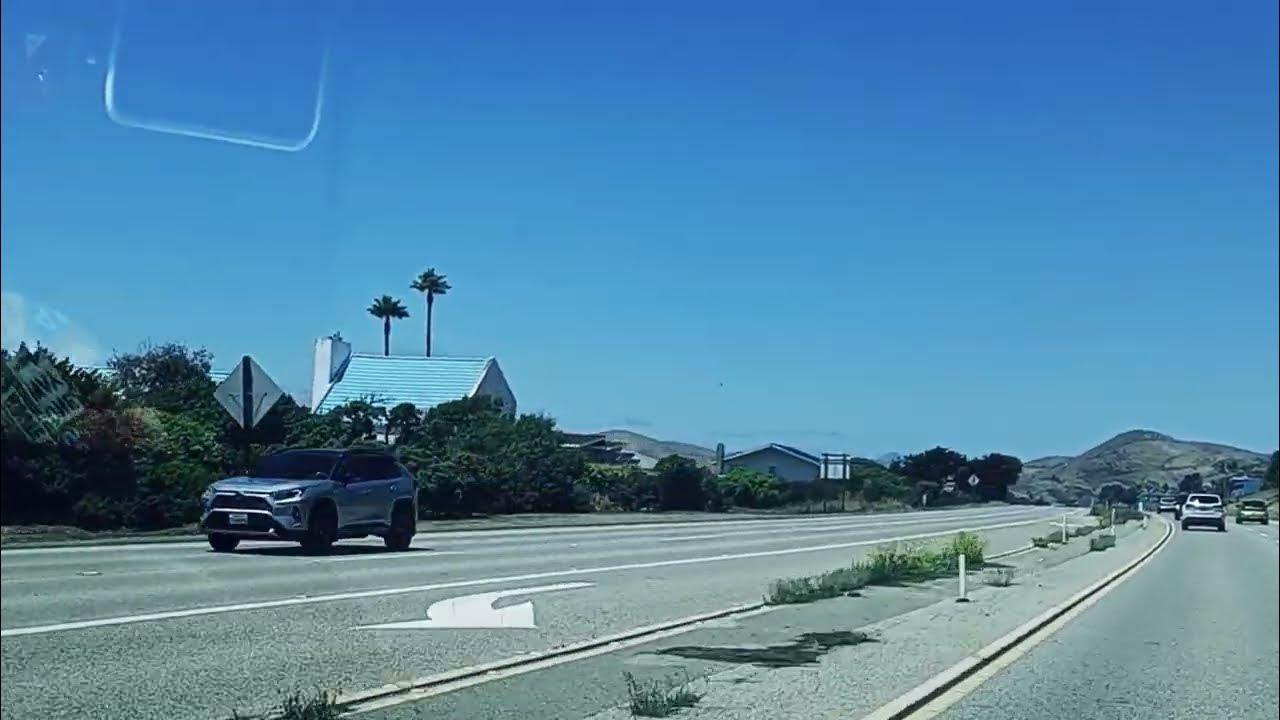 Through Cayucos on Highway 1 YouTube