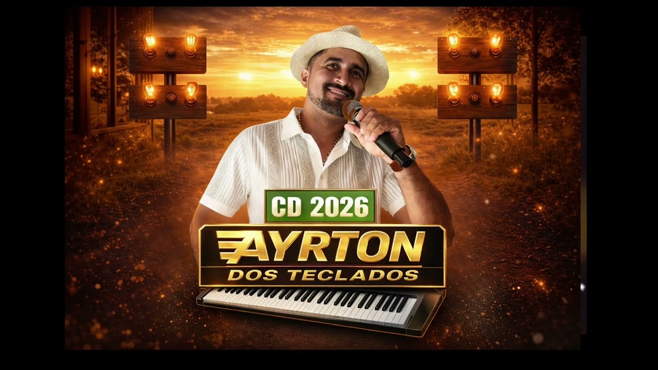 Airton dos teclados CD 2026