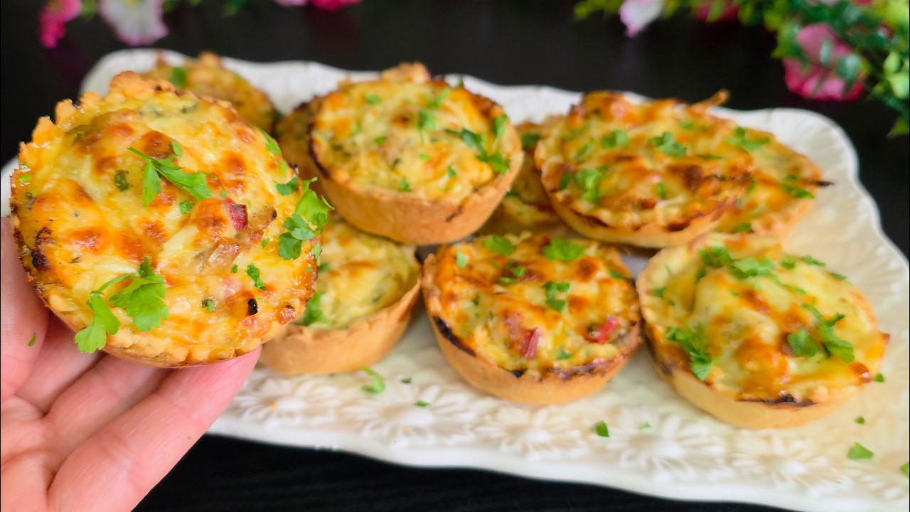 Я так долго искала этот рецепт! Простой и вкусный! Рецепт мини-киша