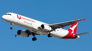 First operational flight for newly converted A321 freighter (ATC + PHOTOS)