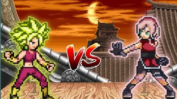 Kefla VS Adult Sakura in Jump Force Mugen.