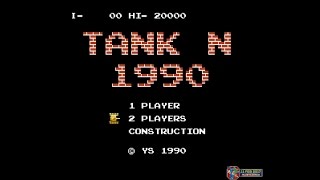 Tank 1990 (1990, NES; Battle City) - Mode N (2 Players)[1080p60] screenshot 4