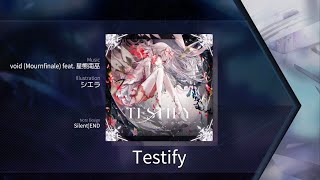 【Arcaea】 Testify [Beyond 12] Chart View with Anomaly Effect