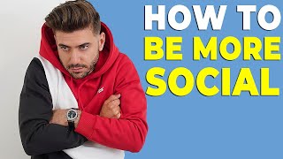 HOW TO STOP BEING SHY AND INTROVERTED (BE MORE SOCIAL) | Alex Costa