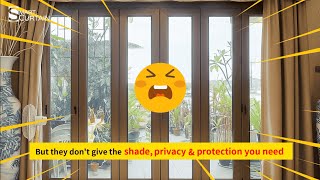 ZipGuide Outdoor Blind – The Perfect Upgrade for Folding Doors 🚪✨