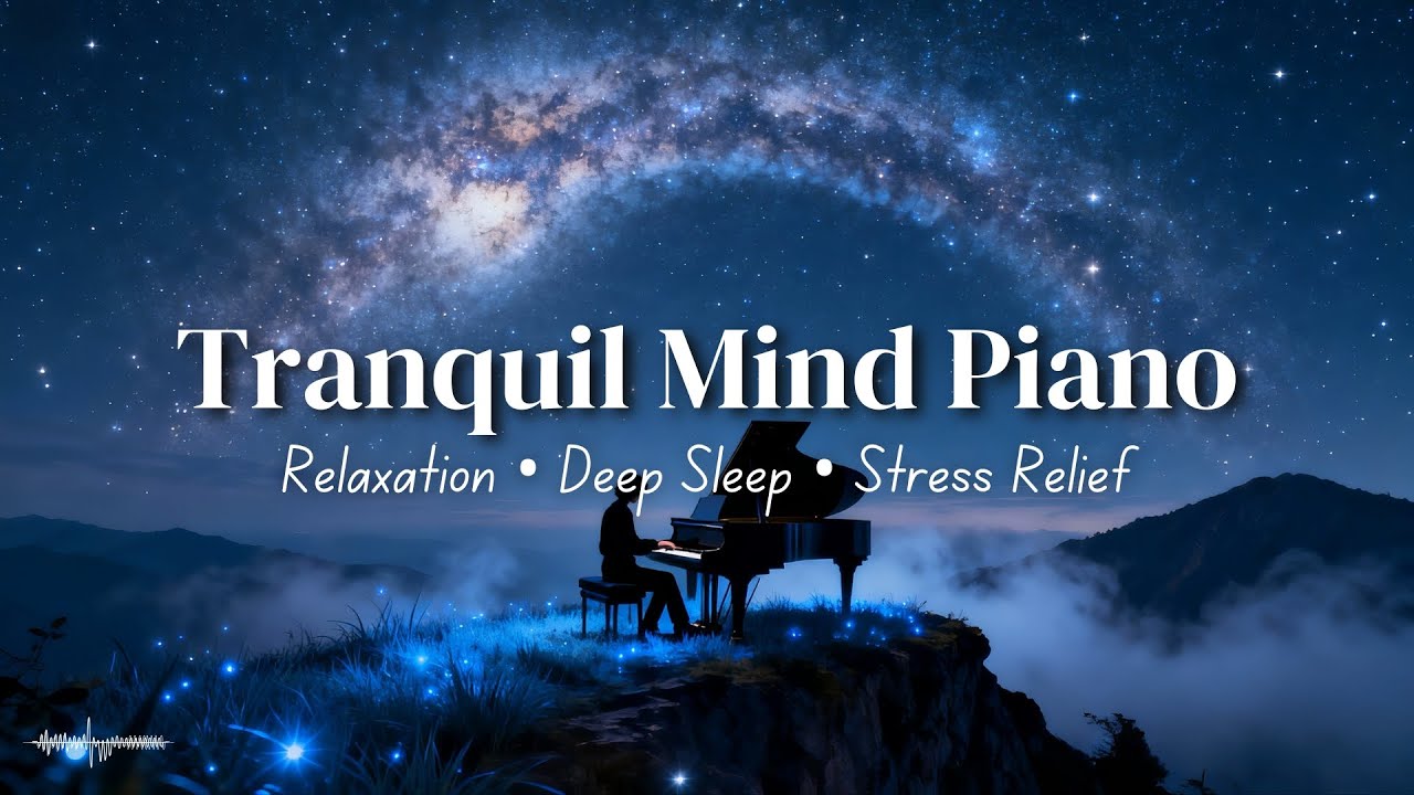 Calming Piano Music for Deep Sleep | Stress Relief & Relaxation for a Peaceful Mind