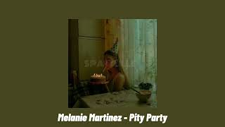 Melanie Martinez - Pity Party (speed up)