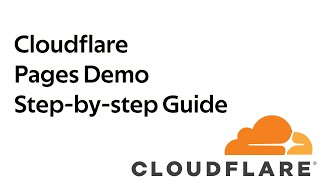 Как развернуть статический сайт на Cloudflare Pages, пошаговое руководство