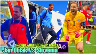 Jan Oblak Free Clips 4K Clips High Cctopaz Euros 2024