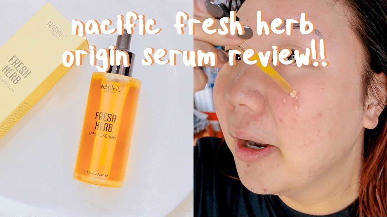 Jun Ji Hyun S Serum Nacific Fresh Herb Origin Serum Review 1 Week Test Youtube