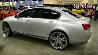 2006 Lexus GS 300 on 24" Forgiatos Chrome Wheels - 1080p HD