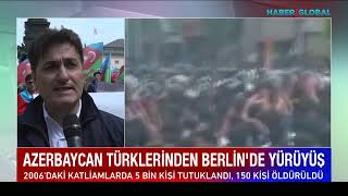 Azerbaycan Türklerinden Berlinde Yürüyüş Şehit Olan Güney Azerbaycan Türkleri Anıldı