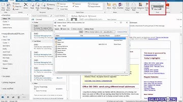 Choose a Default Address Book