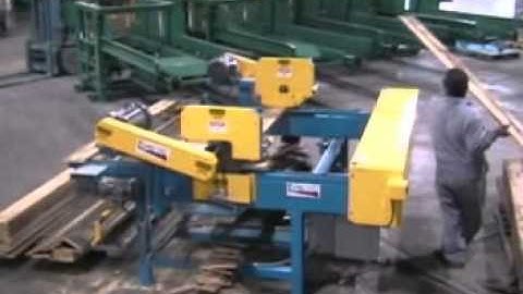 Double end trim saw A