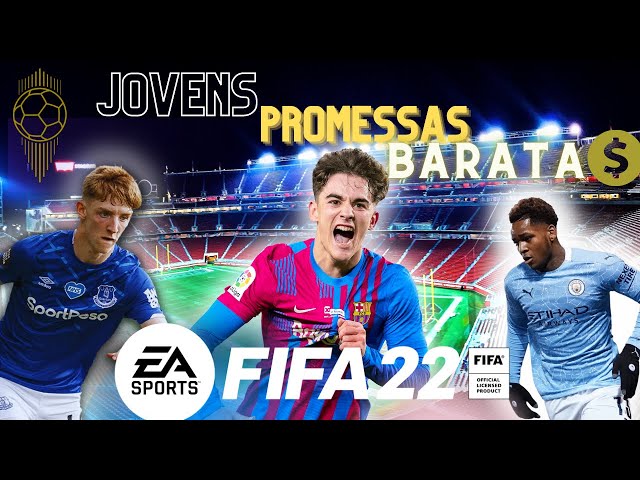 JOVENS PROMESSAS BARATAS PARA MODO CARREIRA FIFA 22! *ate 5.000