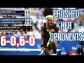 5 Times Serena Williams Double Bageled (6-0,6-0) Her Opponents | SERENA WILLIAMS FANS