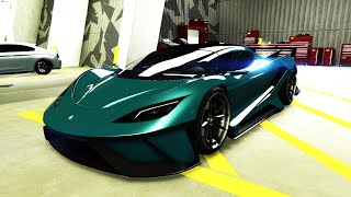 Ford GT Overflod Tyrant GTA 5 Online Gameplay - new Hypercar - Car customization