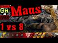 World of Tanks Maus WoT Replay - 10 Kills 10.6K DMG(Patch 1.4.0)