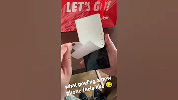 Peeling A New Phone 