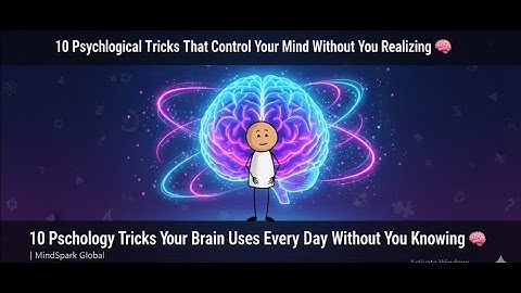 10 Psychology Tricks Your Brain Uses Every Day Without You Knowing 🧠 | MindSpark Global