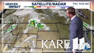 KARE weather team issues Weather Impact Alert for Friday night, Saturday morning