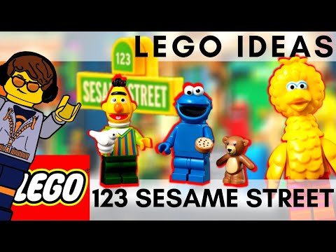 LEGO IDEAS 123 SESAME STREET 21324 – UNBOXING AND SPEED BUILD
