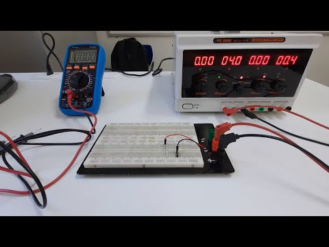 Vídeo: Durante a verificação da lei de ohm?