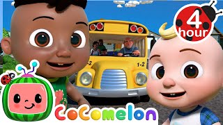 Ride To School Wheels on the Bus | CoComelon - Cody's Playtime | Songs for Kids \& Nursery Rhymes