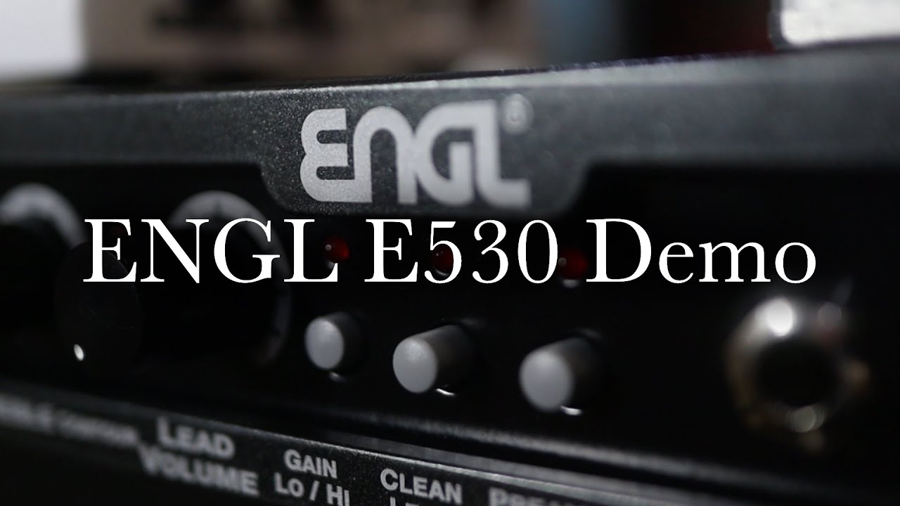 ENGL E530 Modern Rock Preamp Demo