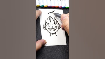How to Draw Easy! LUFFY