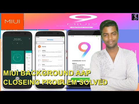 MIUI 9 BACKGROUND APP CLOSEING PROBLEM SOLVED || IN HINDI