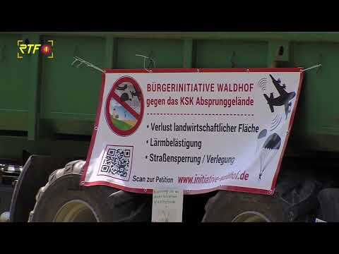 KSK-Absprunggelände in Geislingen: Gegner organisieren Veranstaltung