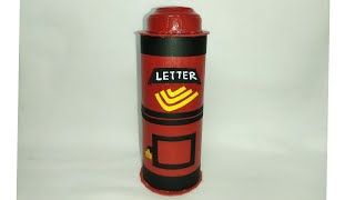 Letter box| Post Office Box model |School project|How to make Letter box| Means of communication|DIY