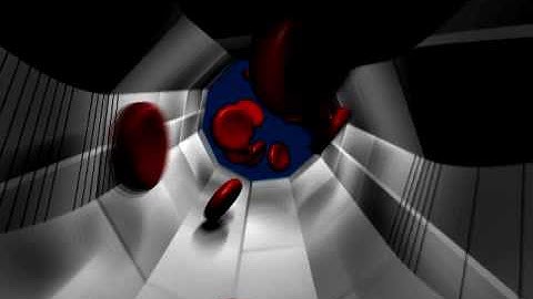 PFX: red blood cells particle animation