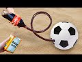 Experiment: Coca Cola & Baking Soda Vs Soccer Ball!