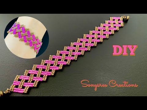 Video: How To Weave An Eight Beaded Bracelet