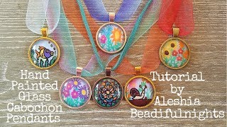  Cabochon Pendants