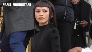 Zendaya @ Paris Fashion Week 22 january 2024 show Schiaparelli