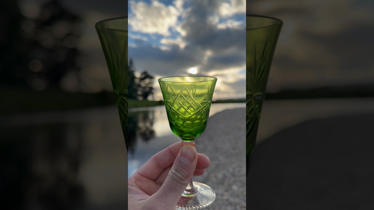 Finding and Restoring a Mysterious glass River Goblet #… — Transcript