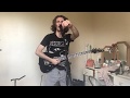 Megadeth  holy wars lead guitar and vocal cover by dan carson
