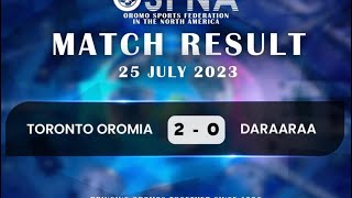 Oromia fc vs  daraaraa (  OSFNA 2023 DC )