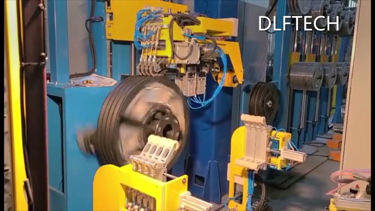 Video2 Tire bead winding machine YouTube