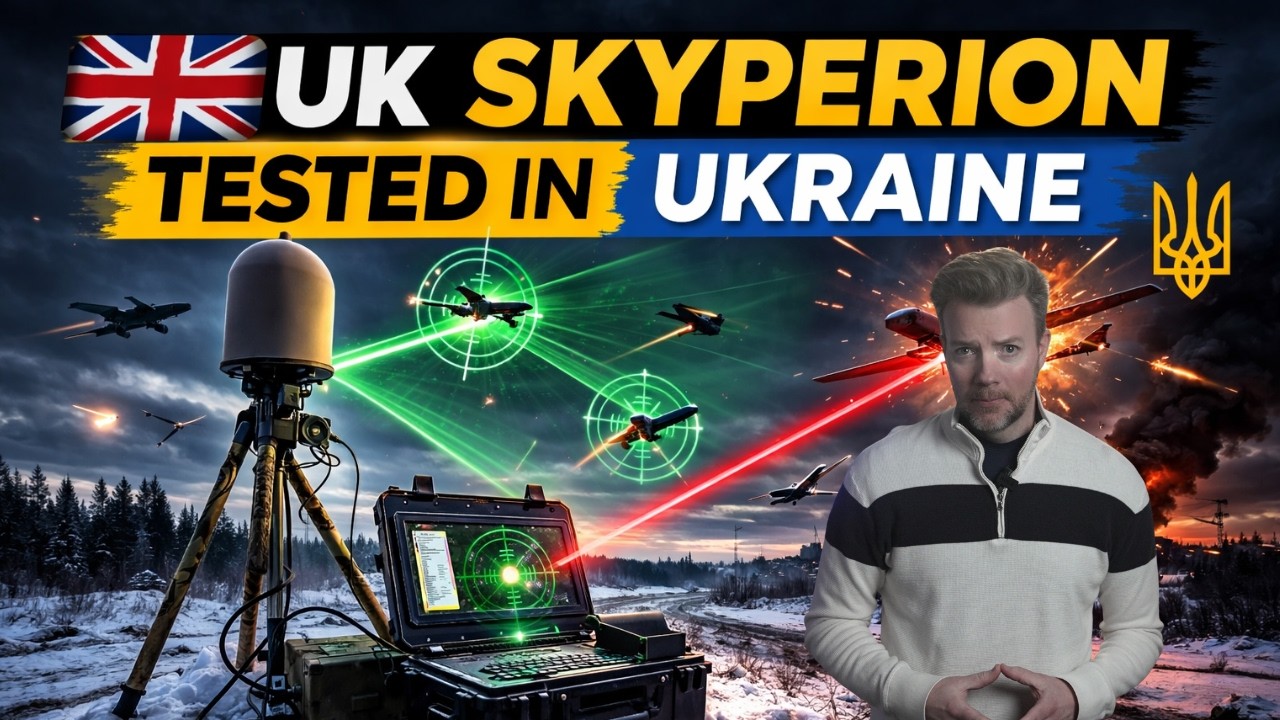Ukraine Tests Skyperion: Does Britain's Sensor Stop Shahed Drones?