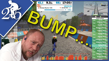 Back down with a BUMP! | Zwift journey from D to C Category Week 18