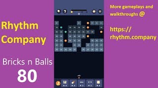 Bricks N Balls Walkthrough Solution Level 80