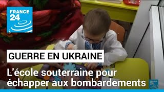 Guerre en Ukraine : aller à l'école en temps de guerre à Kharkiv • FRANCE 24